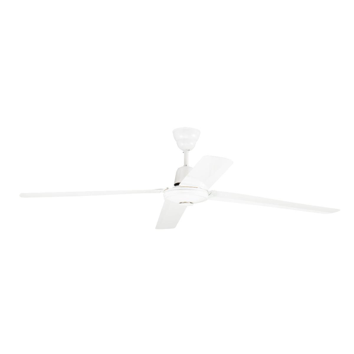 CEILINGFAN 56IN 1400MM 4BL AC WHT J/HOOK