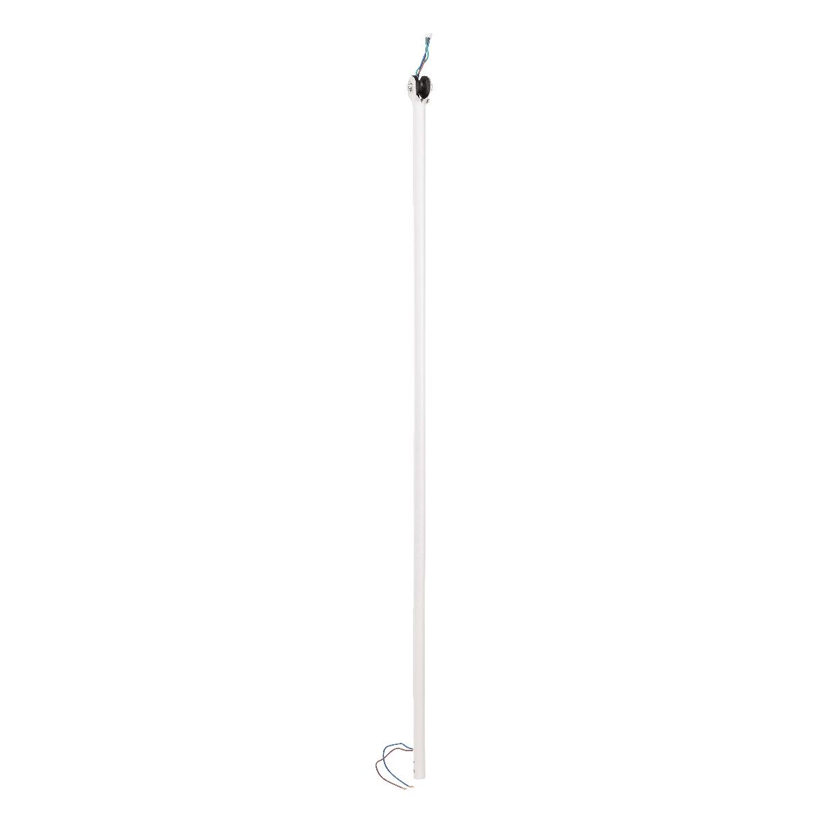 C/FAN DOWNROD 760MM J/HOOK WHITE