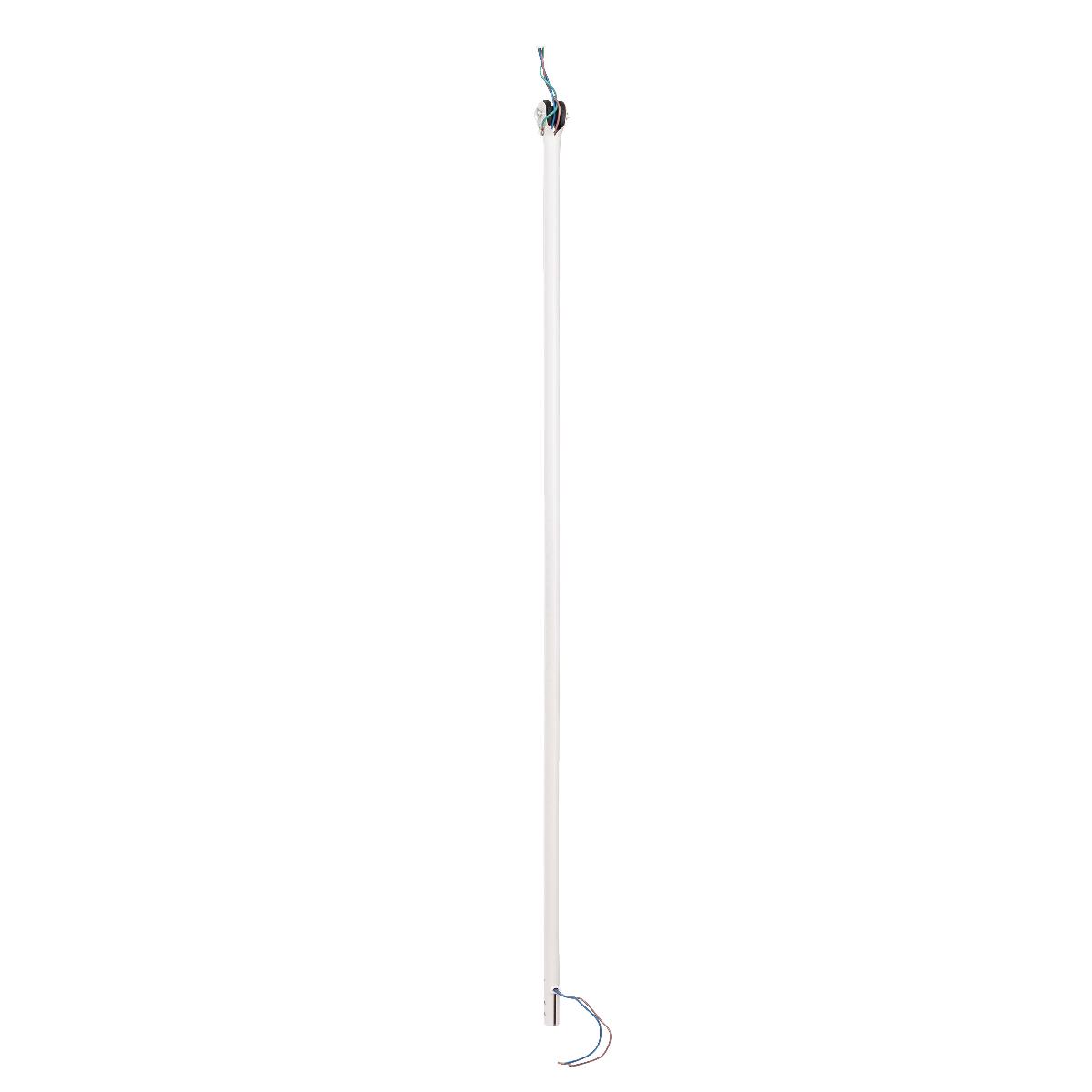 C/FAN DOWNROD 760MM J/HOOK WHITE