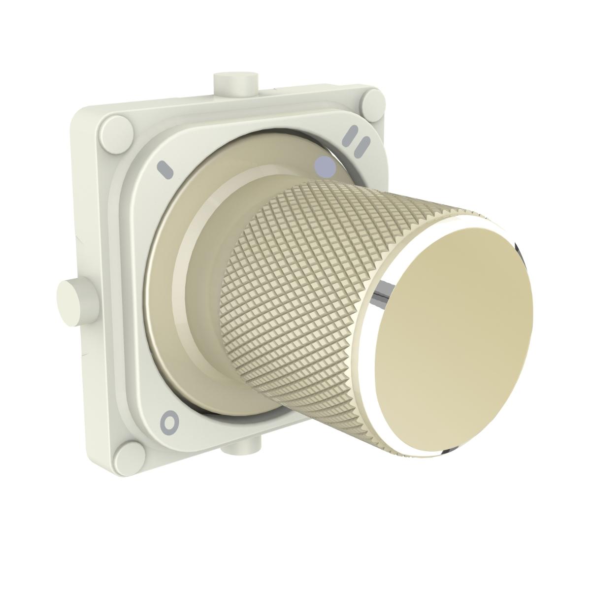 S40 ICONIC ROTARY KNOB KIT OFF-1-2-3 CR