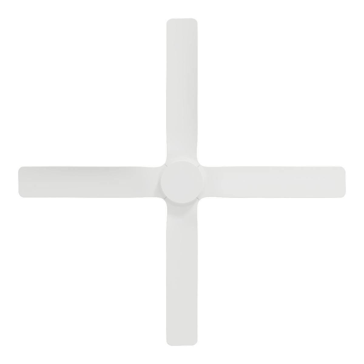 CEILING FAN 1300MM 52" 4BL DC H/S WHITE