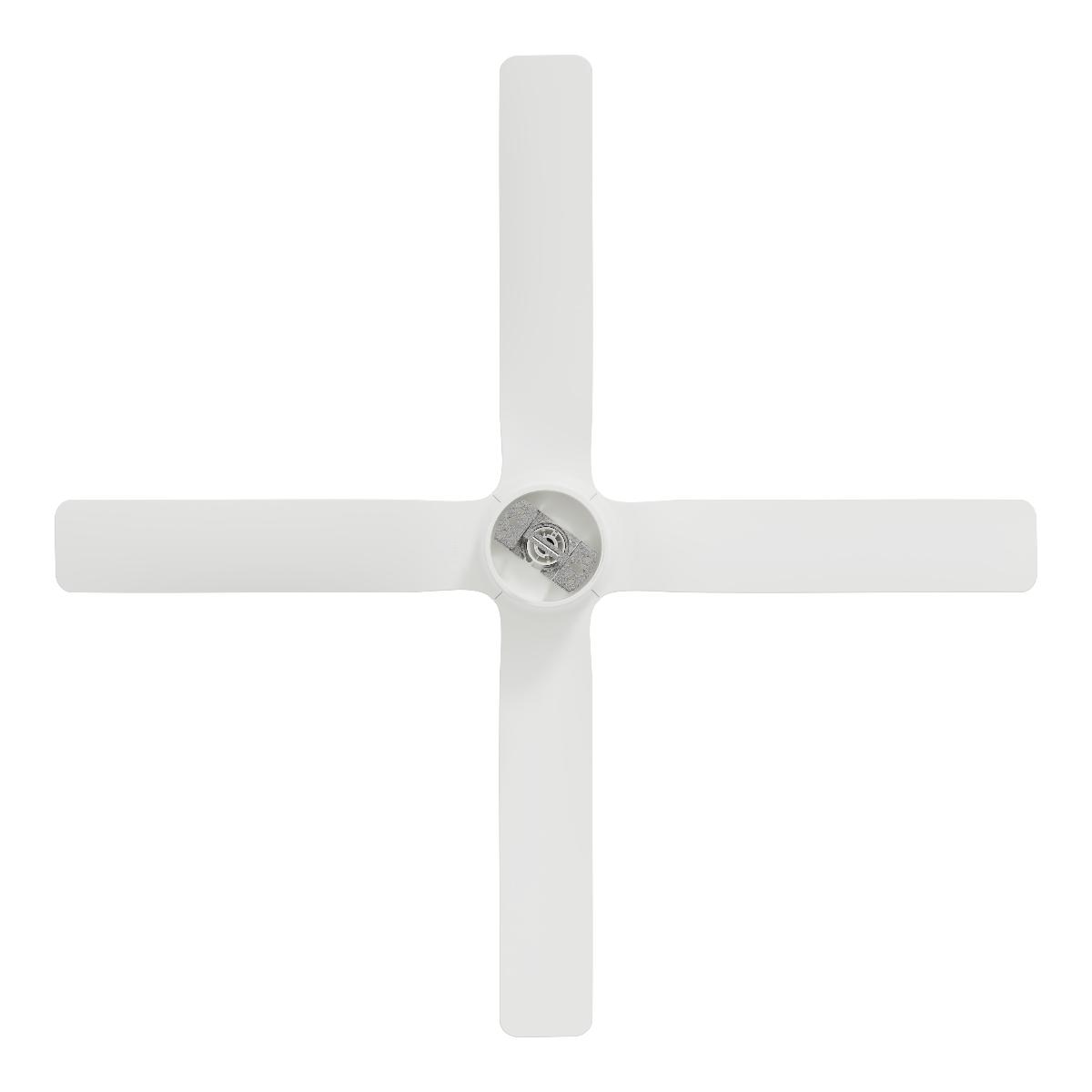 CEILING FAN 1300MM 52" 4BL DC H/S WHITE