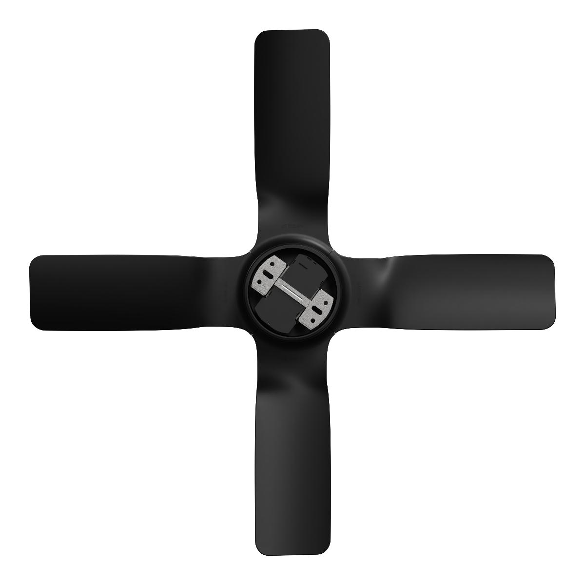 CEILING FAN 900MM 36" 4BL DC H/S BLACK