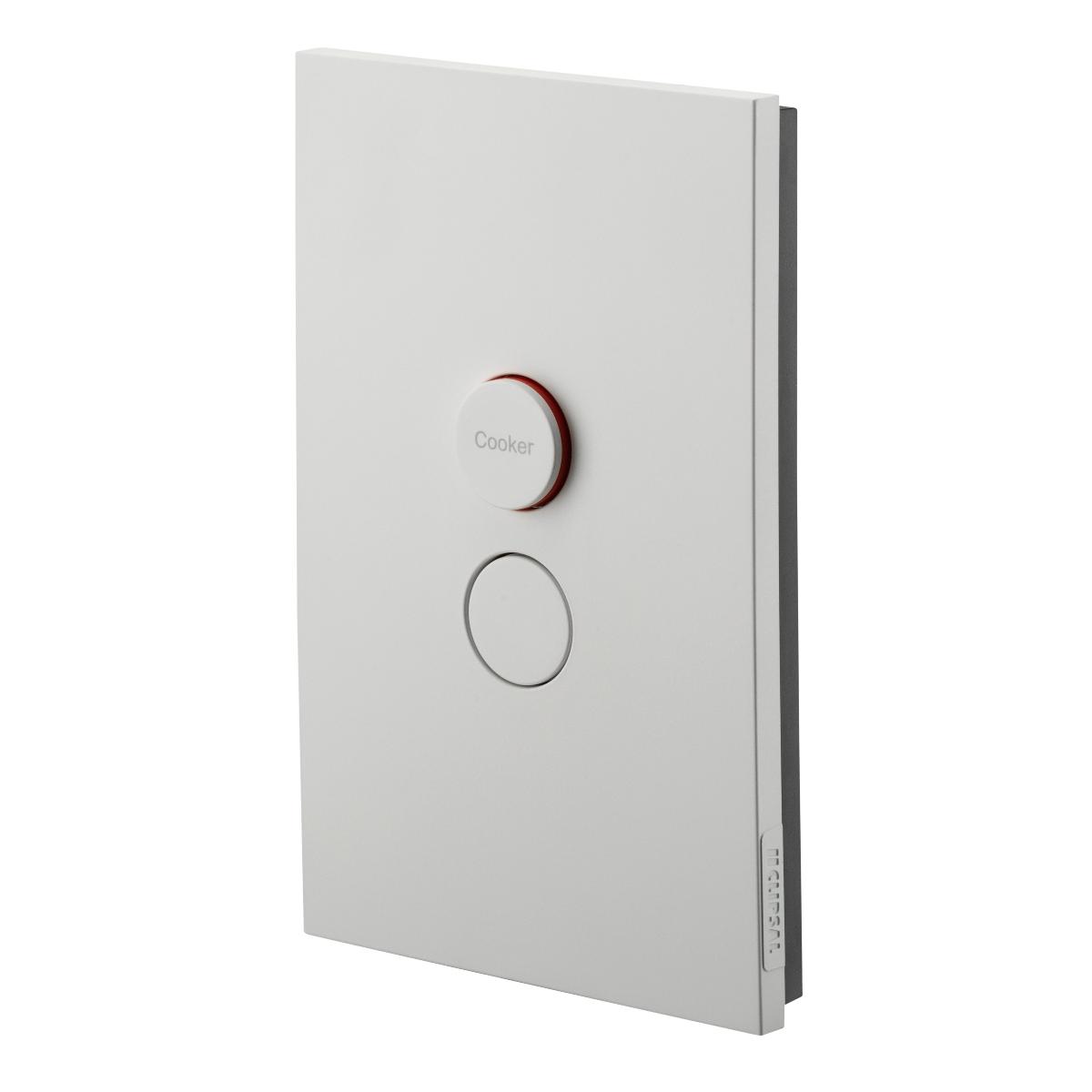 ZEN COOKER SWITCH 32A D/P ZEN WHITE