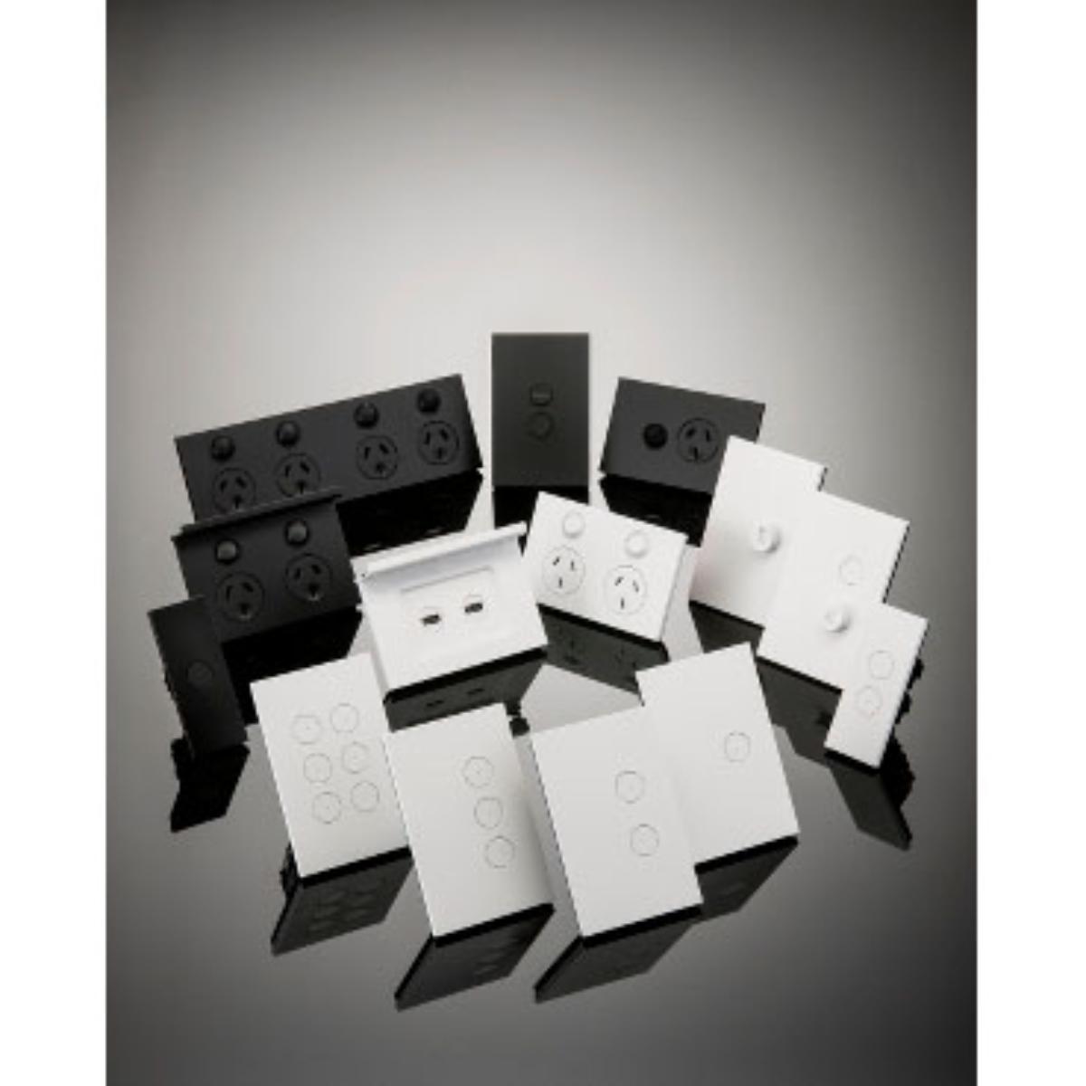 ZEN COOKER SWITCH 32A D/P ZEN WHITE