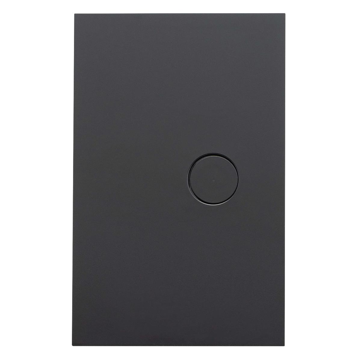 ZEN LED P/B SWITCH 1G 20A ZEN BLACK