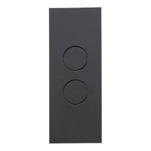 ZEN LED P/B ARCH SWITCH 2G 20A ZEN BLACK