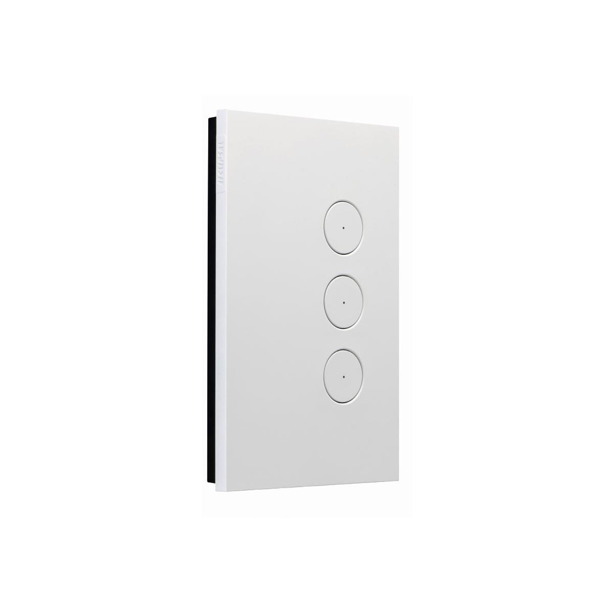 ZEN LED P/B SWITCH 3G 20A ZEN WHITE