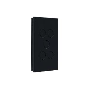 ZEN LED P/B SWITCH 5G 20A ZEN BLACK