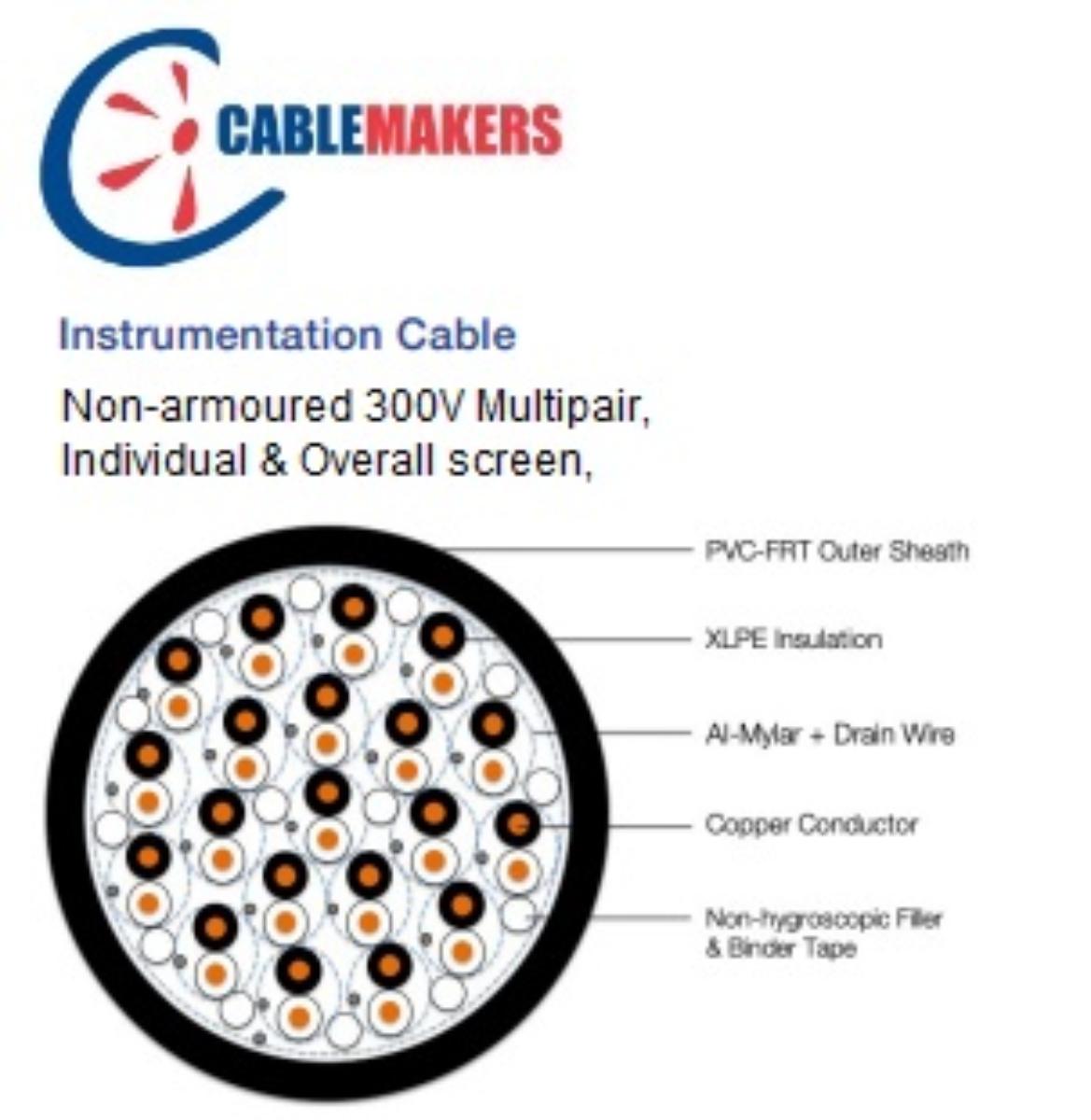 0.5MM 7/0.30 6PR CU XLP IOS PVC 300V