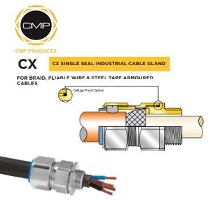 METAL CABLE GLAND CX W/P TAPE ARM 20MM