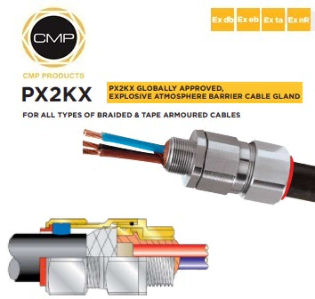 BARRIER CABLE GLAND PXSS2K UNARM 75MM