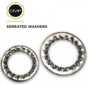SERRATED WASHER 75MM 316-S/STL SERRATED WASHER 75MM 316-S/STL