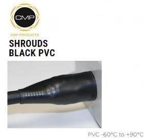 PVC SHROUD BLACK FOR SIZE 20S & 20 PVC SHROUD BLACK FOR SIZE 20S & 20