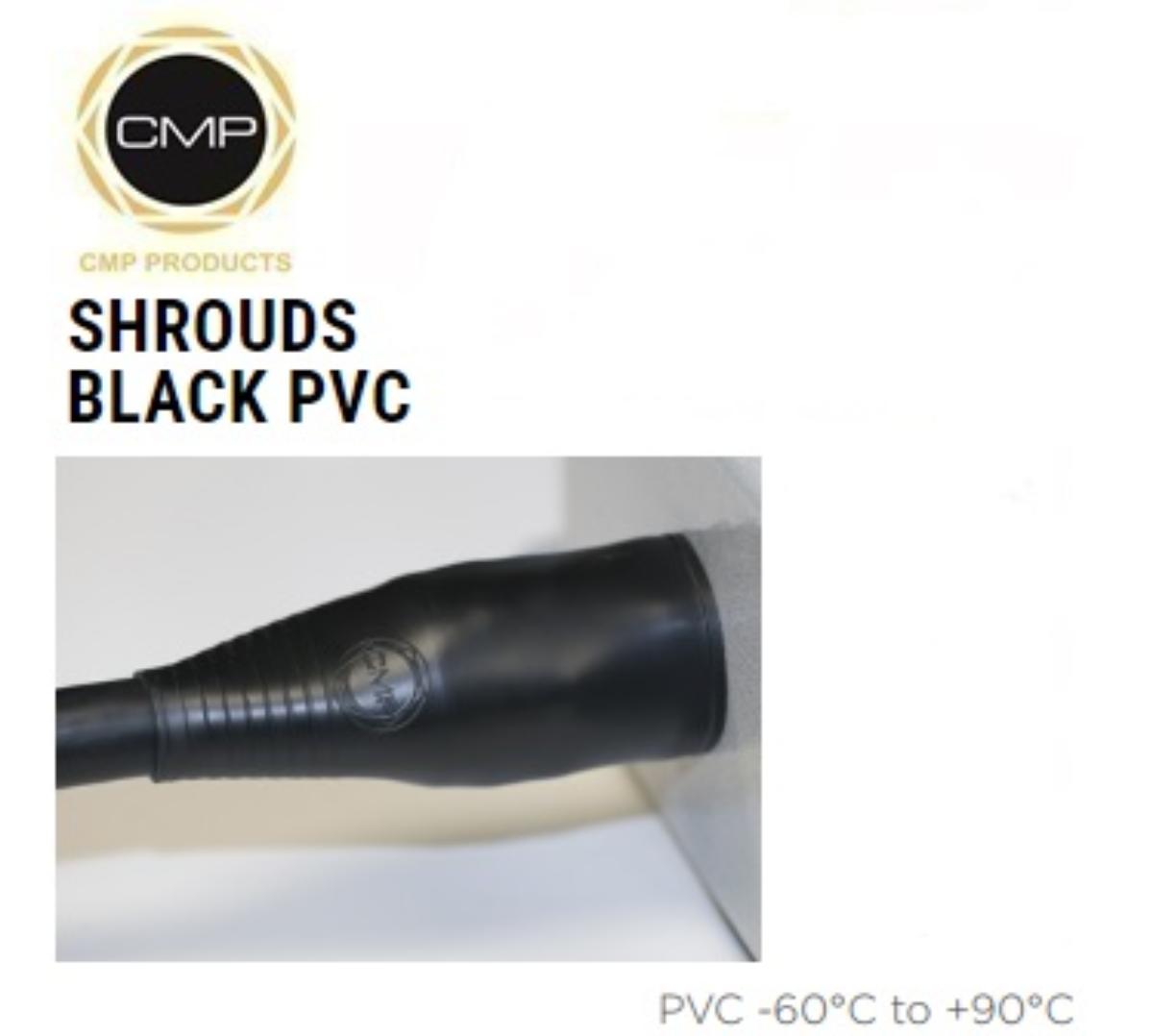 PVC SHROUD BLACK FOR SIZE 75 SWA