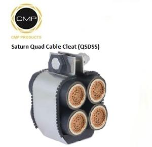 SATURN QUAD CABLE CLEAT 26-31MM O/D SATURN QUAD CABLE CLEAT 26-31MM O/D