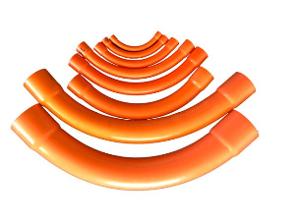 U/G SWEEP BEND 600MM RAD 45DEG 100MM U/G SWEEP BEND 600MM RAD 45DEG 100MM