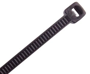 NYLON CABLE TIE 250X4.8MM BLACK 1000PK