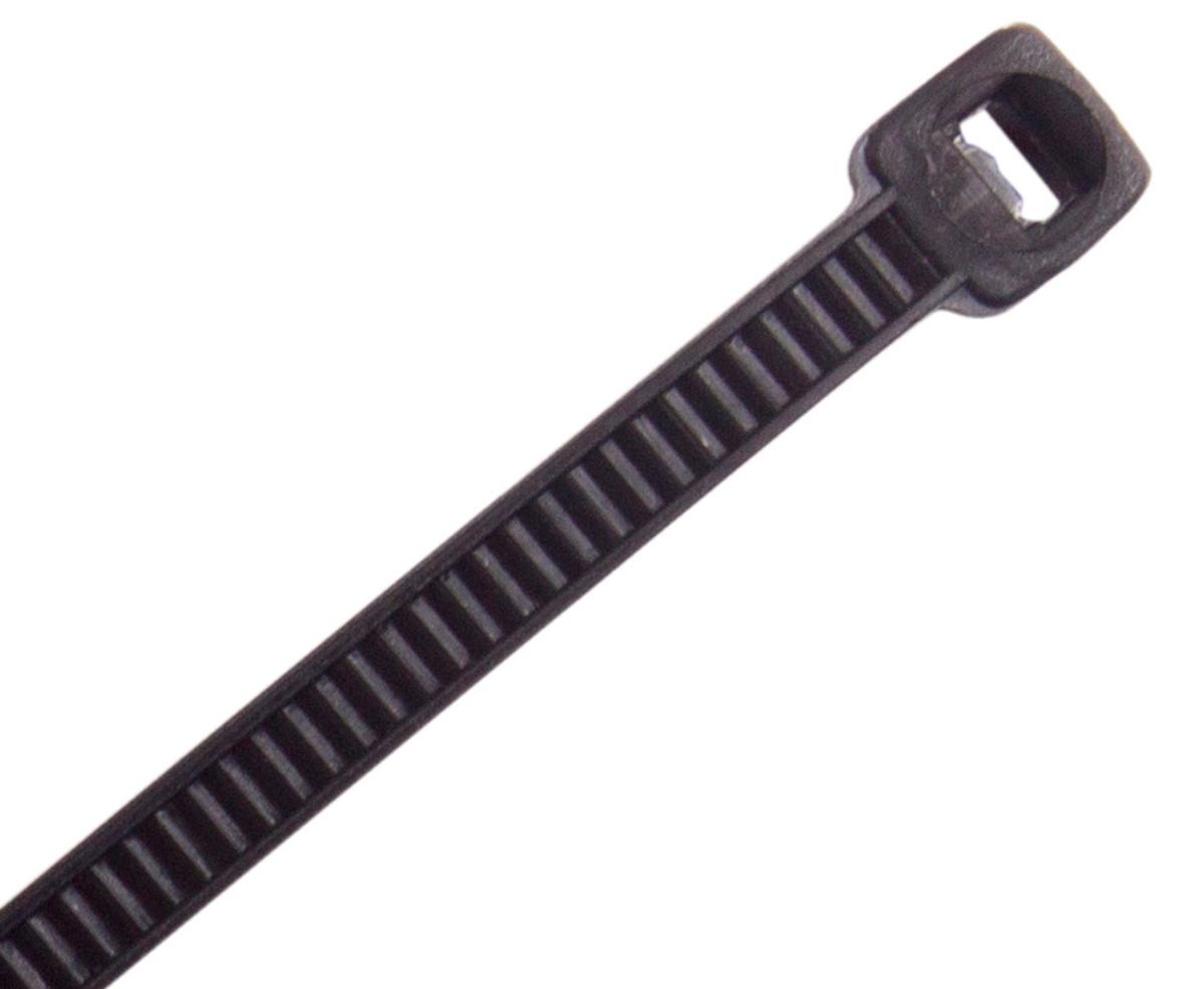 NYLON CABLE TIE 300X4.8MM BLACK 1000PK