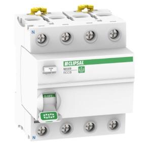 RCCB MAX9 4P 40A 30MA CL A 4MODULE RCCB MAX9 4P 40A 30MA CL A 4MODULE