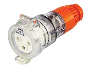 SOCKET EXTENSION IP66 3 PIN 32A 250V ORG SOCKET EXTENSION IP66 3 PIN 32A 250V ORG