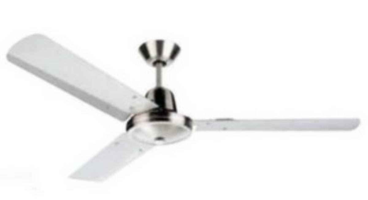 CEILING FAN 48IN 1200MM 3BL AC S/S H/S