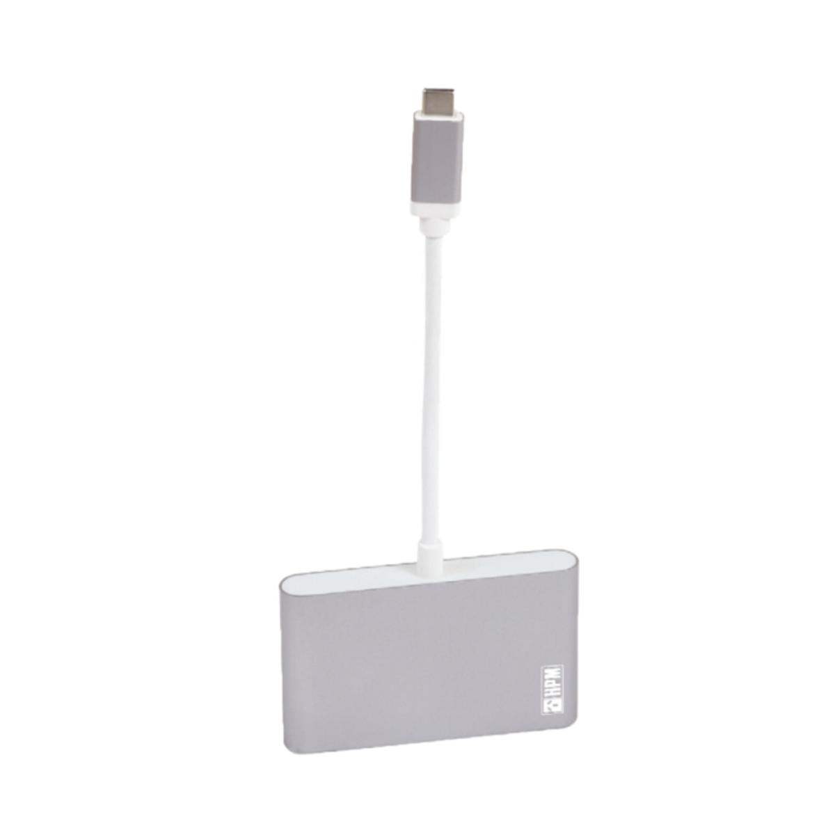 PORTABLE USB-C HUB TO 1 USB-C & 3 USB-A