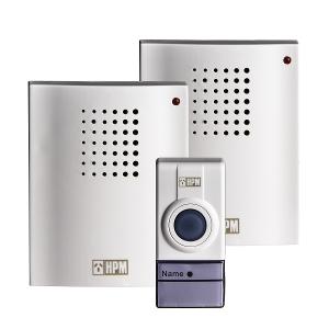 WIRELESS DOOR CHIME 2 RECEIVERS & LED WIRELESS DOOR CHIME 2 RECEIVERS & LED