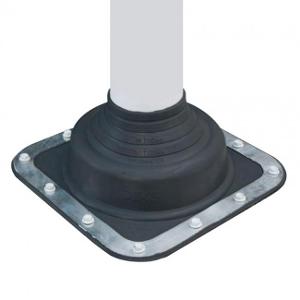 FLASHING #0 0-35MM PIPE 100 X 100MM BASE FLASHING #0 0-35MM PIPE 100 X 100MM BASE