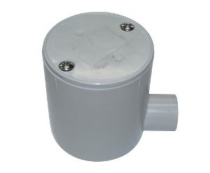 JUNCTION BOX DEEP PVC 20MM 1 WAY 10 BOX