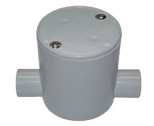 JUNCTION BOX DEEP PVC 25MM 2 WAY 10 BOX