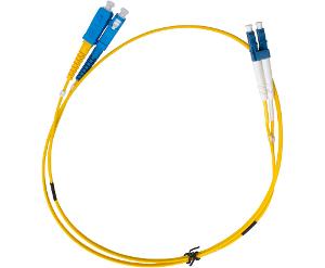 FIBRE PATCHLEAD SC-LC DUPLEX 1MODE 2M