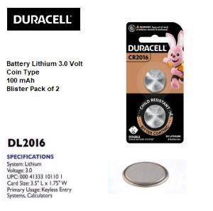 3V LITHIUM COIN CELL BATTERY 2PK 3V LITHIUM COIN CELL BATTERY 2PK