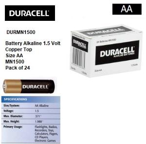 COPPER TOP 1.5V BATTERY SIZE AA