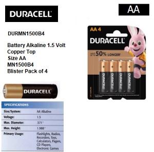 COPPER TOP 1.5V BATTERY SIZE AA 4PK COPPER TOP 1.5V BATTERY SIZE AA 4PK