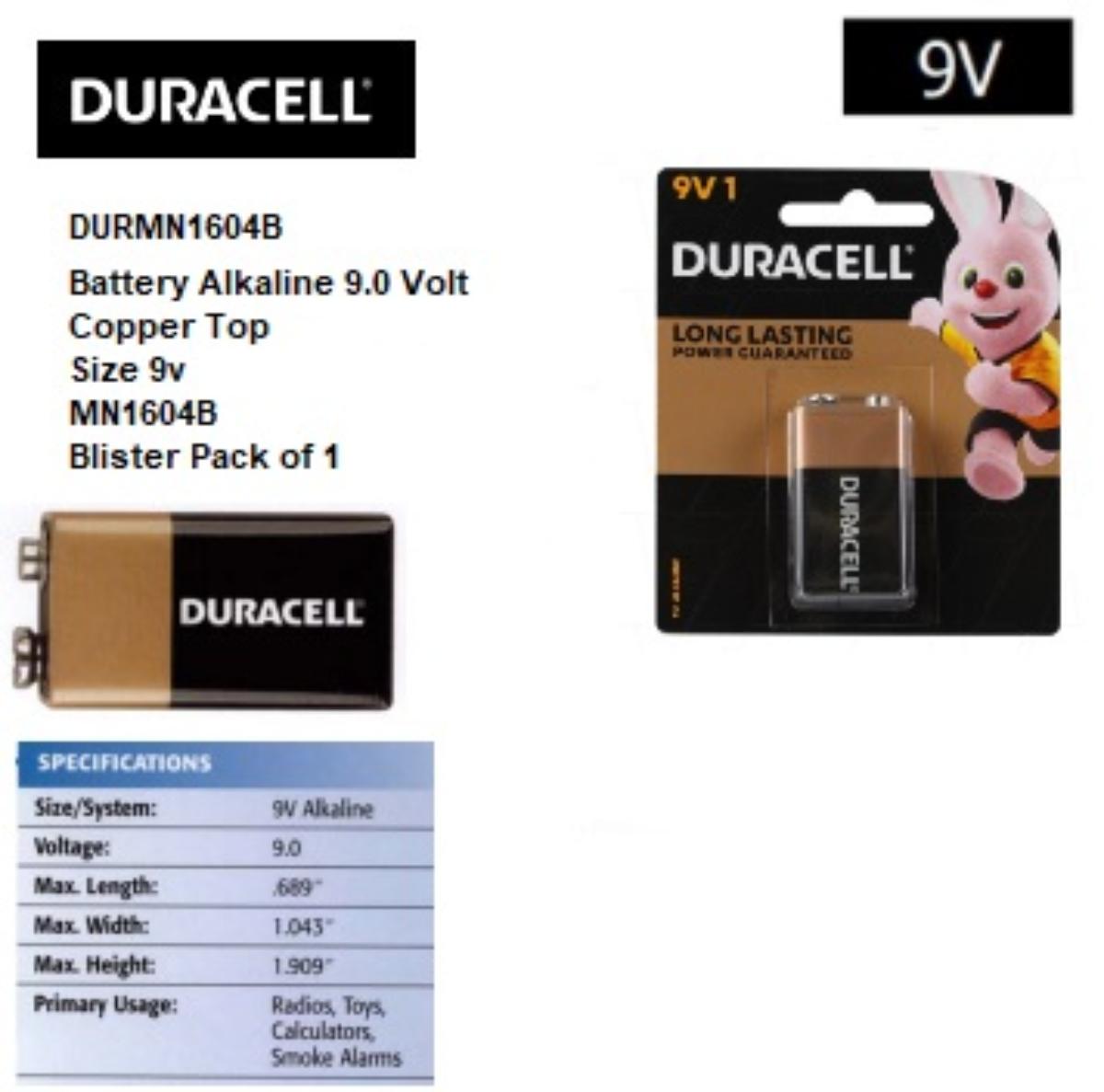 COPPER TOP 9V BATTERY SIZE TRANSISTOR 1P