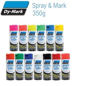 SPRAY & MARK MARKING OUT PAINT BLK 350g