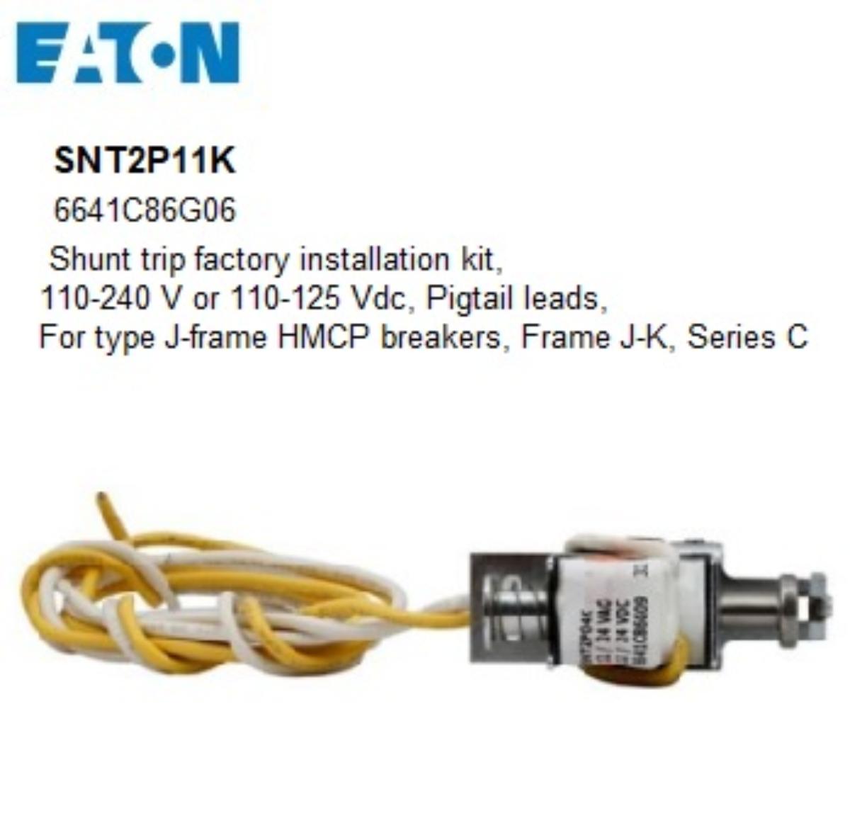 SHUNT TRIP J FRAME 110-125VDC 240V AC