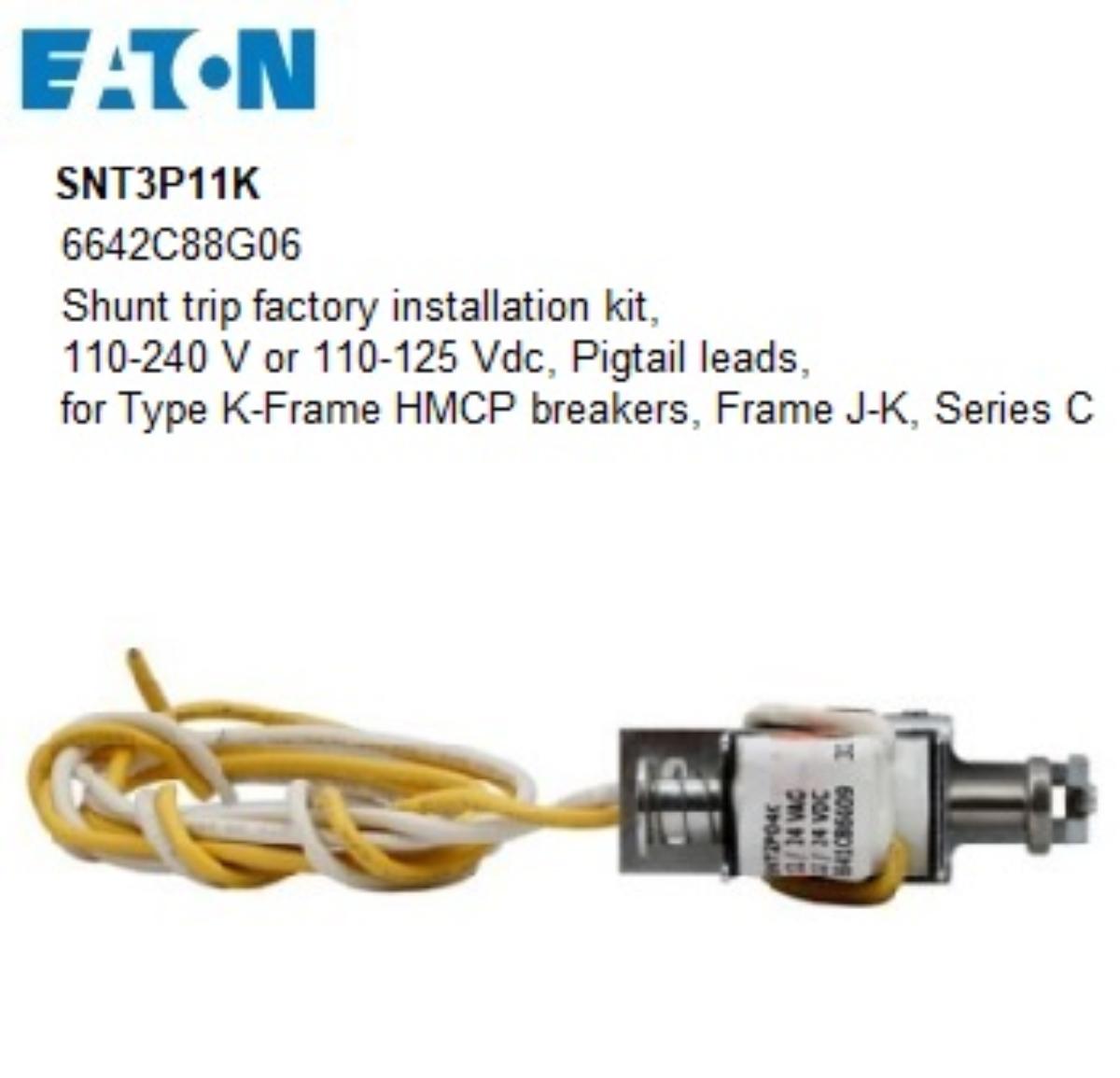 SHUNT TRIP SNT3P11K 110-240VAC K-FRAME