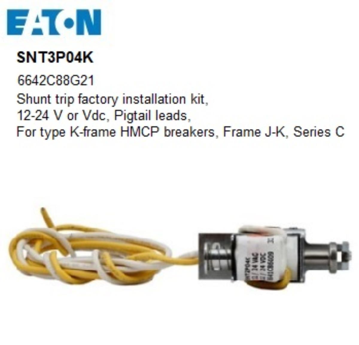 SHUNT TRIP SNT3P04K 12-24VACDC K-FRAME