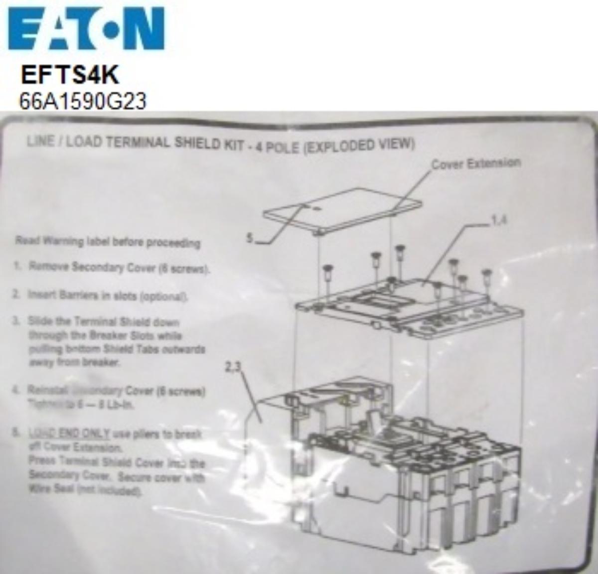 TERMINAL SHIELD SHORT 4P EG FRAME SERIES