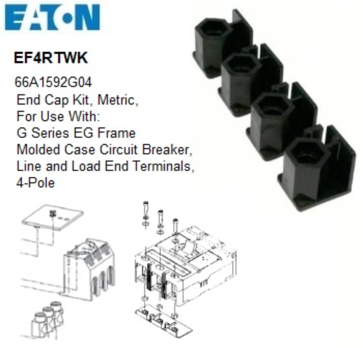END CAP KIT - METRIC 4P (1) E FRAME SERI