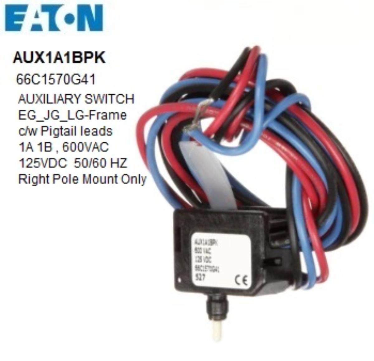AUXILIARY CONTACT AUX1A1BPK 1N/O 1N/C
