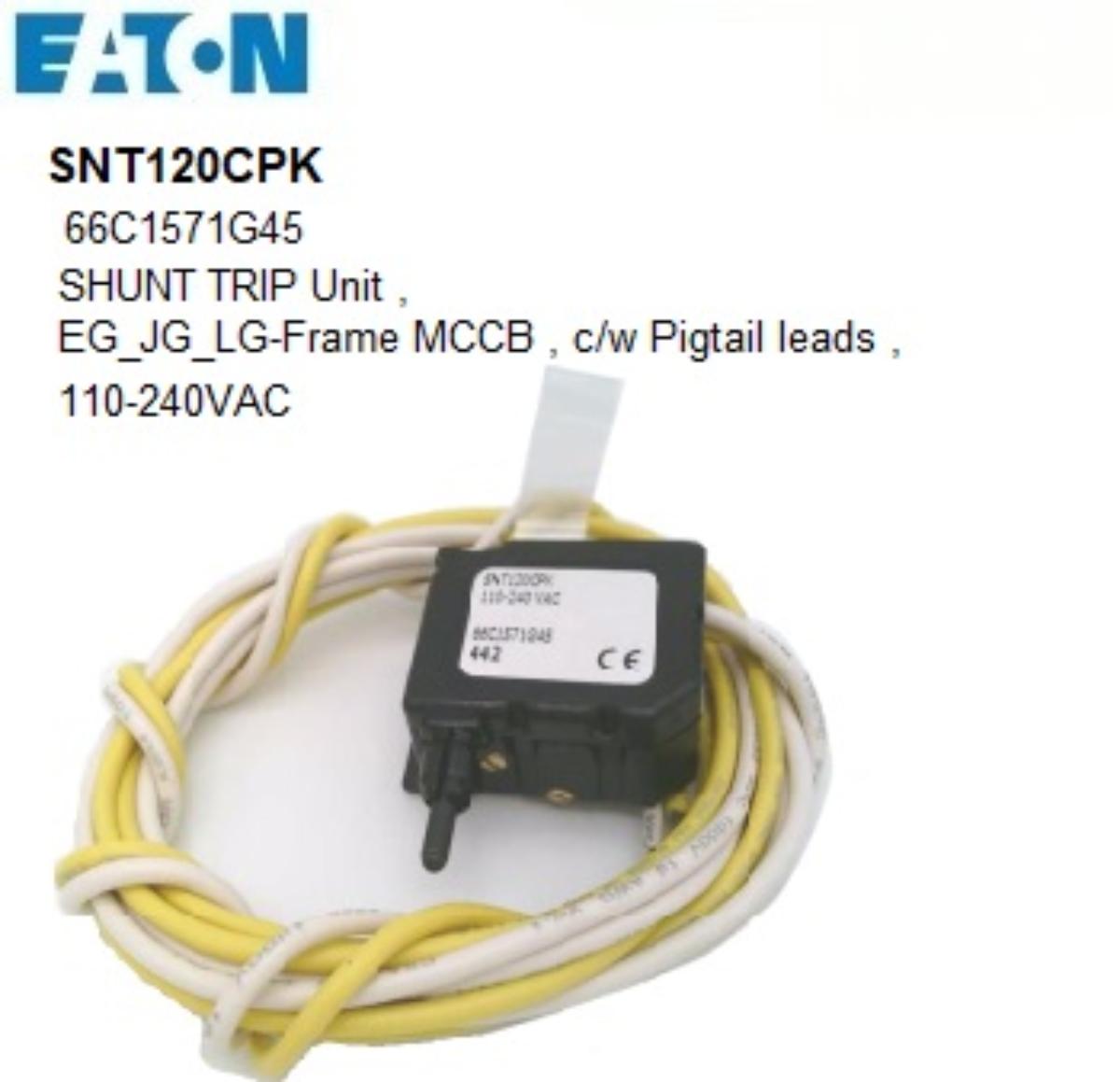 SHUNT TRIP SNT120CPK 110-240VAC