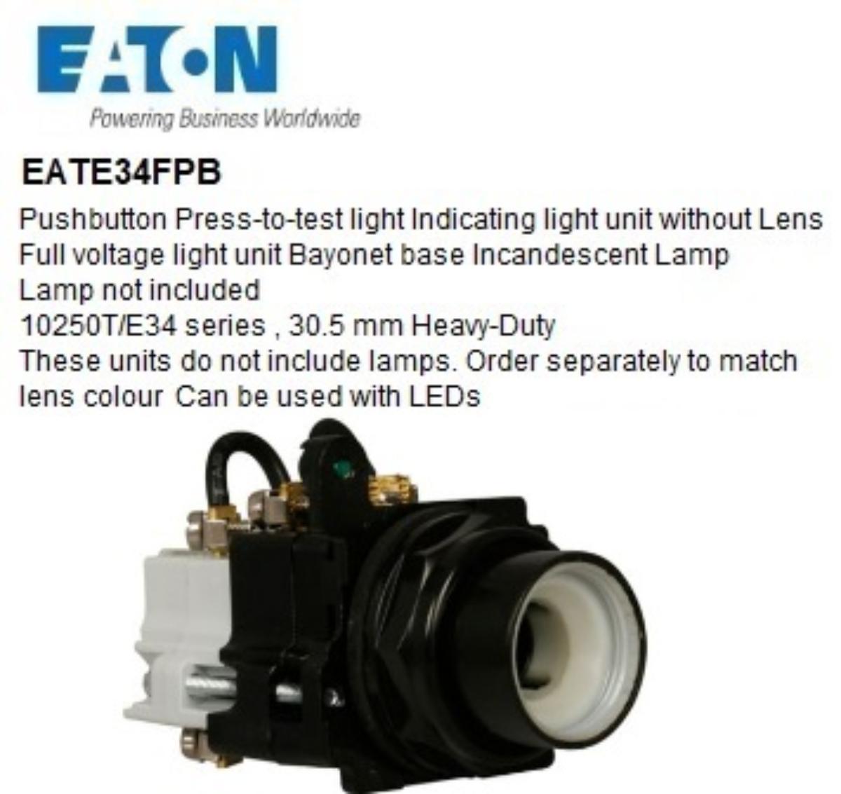 PUSHBUTTON ILLUM PRESS2TEST DIRECT VLTG