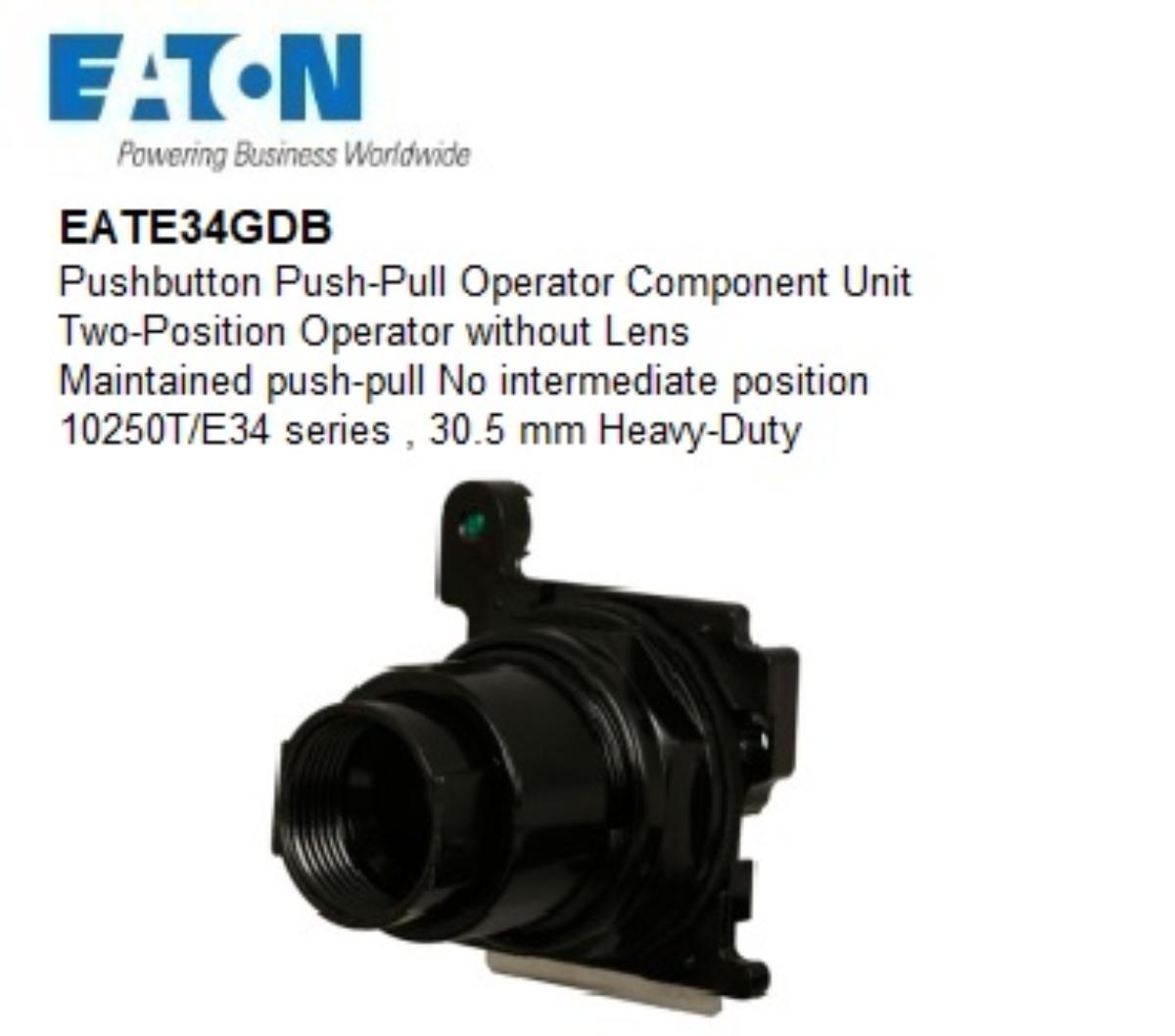 PUSHBUTTON OPERATOR MAINT PUSH/PULL 2POS