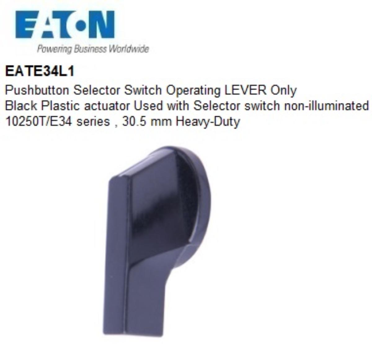 KNOB PLASTIC LEVER SUIT E34 & T SERIES