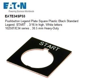 LEGEND PLATE START BLACK LEGEND PLATE START BLACK