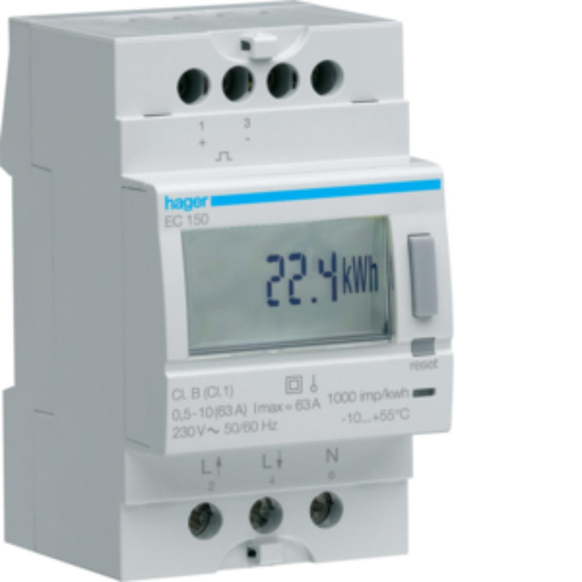 METER KWH 1PH DIR CONNECT PULSED OUTPUT
