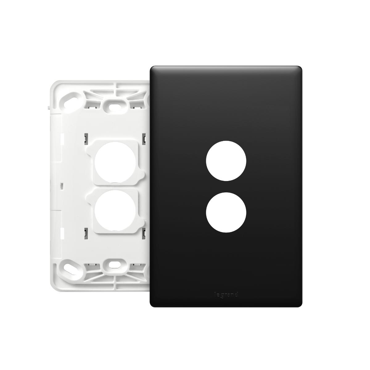 EXCEL E-DED 770/1 COVER-PLATE WHITE